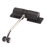 Automatic Door Closer Quiet Safe Aluminum Alloy Self Closing Door Mechanism for Home Hotel Office