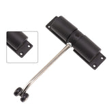 Automatic Door Closer Quiet Safe Aluminum Alloy Self Closing Door Mechanism for Home Hotel Office