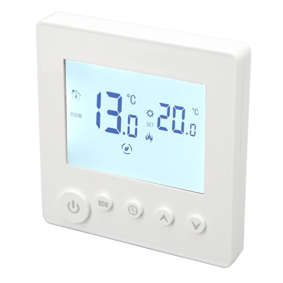 Floor Heating Thermostat Controller Programmable Control Panel LCD Display 90V‑240V for Home