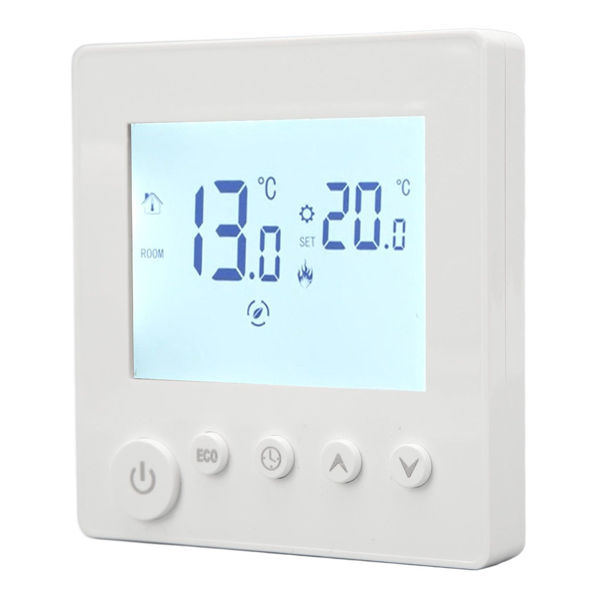 Floor Heating Thermostat Controller Programmable Control Panel LCD Display 90V‑240V for Home
