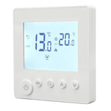 Floor Heating Thermostat Controller Programmable Control Panel LCD Display 90V‑240V for Home