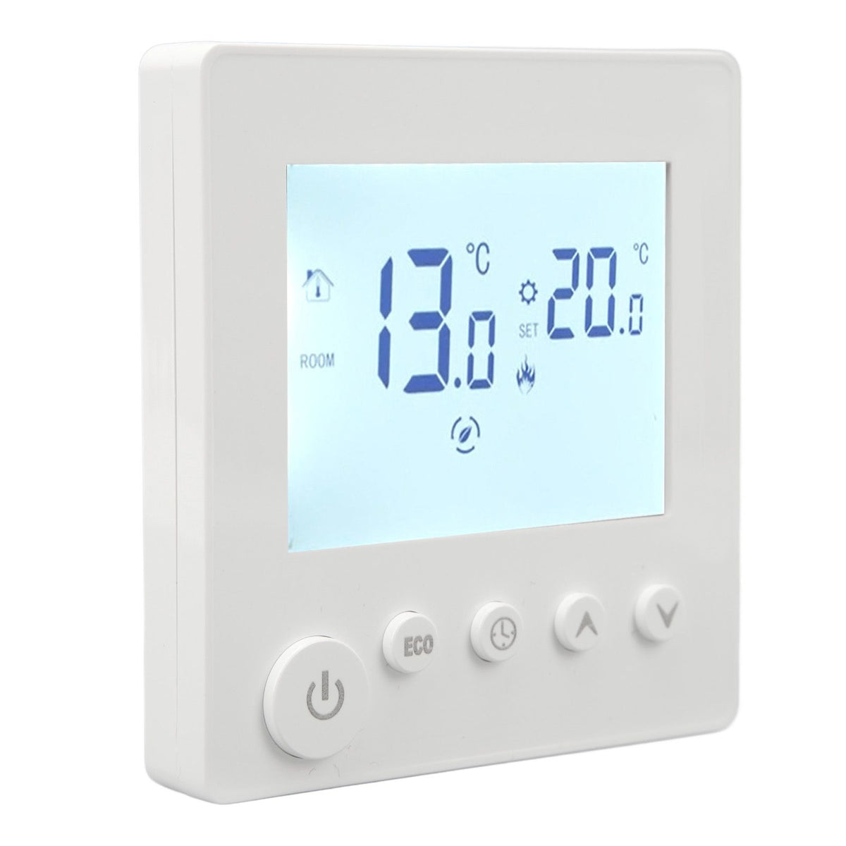 Floor Heating Thermostat Controller Programmable Control Panel LCD Display 90V‑240V for Home