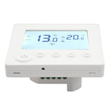 Floor Heating Thermostat Controller Programmable Control Panel LCD Display 90V‑240V for Home - Close-Up Angle