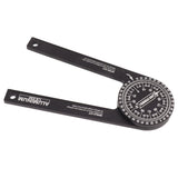 Miter Saw Protractor Accurate 2 Laser Engraving Scales Efficient Aluminum Alloy Angle Finder Protractor for Carpenter