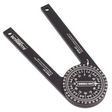Miter Saw Protractor Accurate 2 Laser Engraving Scales Efficient Aluminum Alloy Angle Finder Protractor for Carpenter