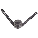Miter Saw Protractor Accurate 2 Laser Engraving Scales Efficient Aluminum Alloy Angle Finder Protractor for Carpenter