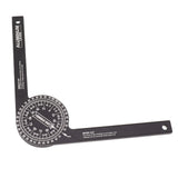 Miter Saw Protractor Accurate 2 Laser Engraving Scales Efficient Aluminum Alloy Angle Finder Protractor for Carpenter - Low Angle