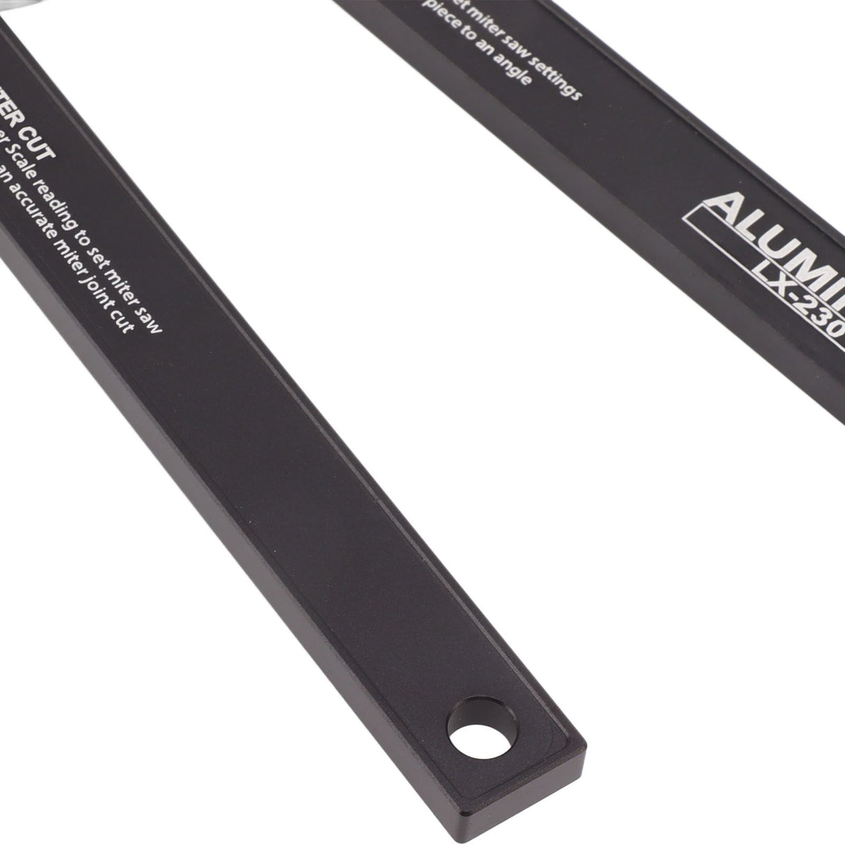 Miter Saw Protractor Accurate 2 Laser Engraving Scales Efficient Aluminum Alloy Angle Finder Protractor for Carpenter