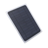 12V 10W Mini Solar Panel Anti Reverse Charging Waterproof Monocrystalline USB Solar Panel Charger for Phone Fan Outdoor - Front View