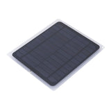 12V 10W Mini Solar Panel Anti Reverse Charging Waterproof Monocrystalline USB Solar Panel Charger for Phone Fan Outdoor - Close-Up Angle