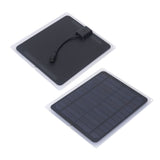 12V 10W Mini Solar Panel Anti Reverse Charging Waterproof Monocrystalline USB Solar Panel Charger for Phone Fan Outdoor