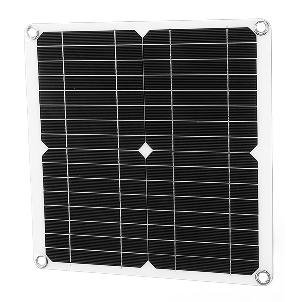 12W 12V Solar Panel Kit Semi Flexible Monocrystalline IP65 Waterproof Portable Solar Charger with 100A Controller for RV