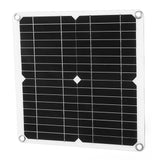 12W 12V Solar Panel Kit Semi Flexible Monocrystalline IP65 Waterproof Portable Solar Charger with 100A Controller for RV