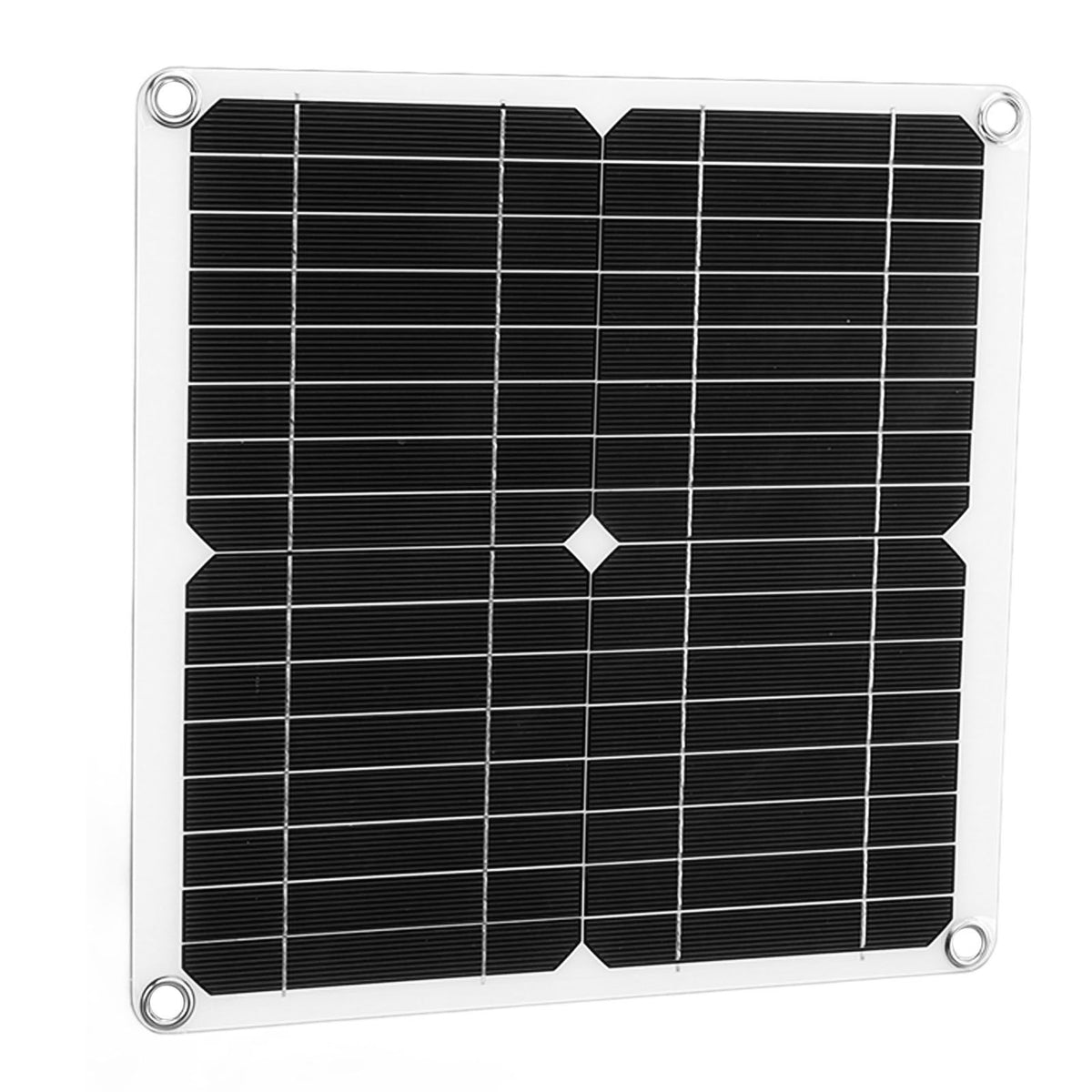 12W 12V Solar Panel Kit Semi Flexible Monocrystalline IP65 Waterproof Portable Solar Charger with 100A Controller for RV