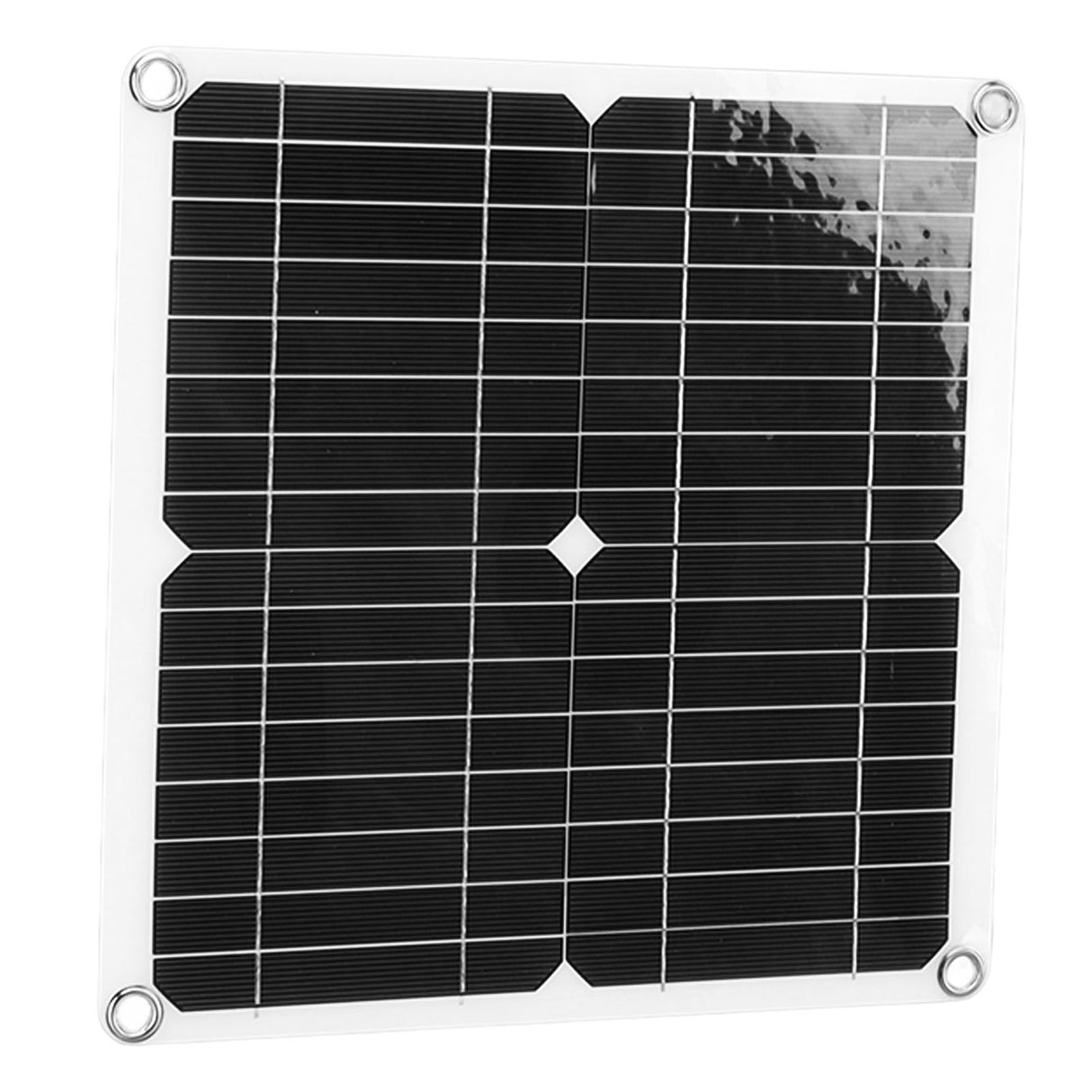 12W 12V Solar Panel Kit Semi Flexible Monocrystalline IP65 Waterproof Portable Solar Charger with 100A Controller for RV