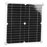 12W 12V Solar Panel Kit Semi Flexible Monocrystalline IP65 Waterproof Portable Solar Charger with 100A Controller for RV