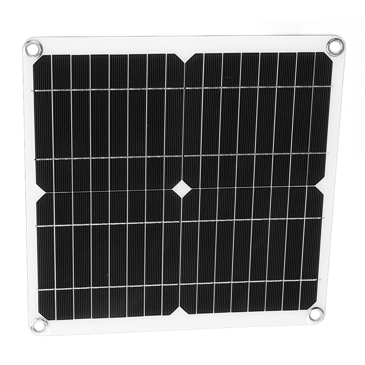 12W 12V Solar Panel Kit Semi Flexible Monocrystalline IP65 Waterproof Portable Solar Charger with 100A Controller for RV
