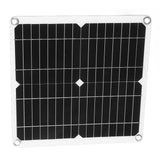 12W 12V Solar Panel Kit Semi Flexible Monocrystalline IP65 Waterproof Portable Solar Charger with 100A Controller for RV