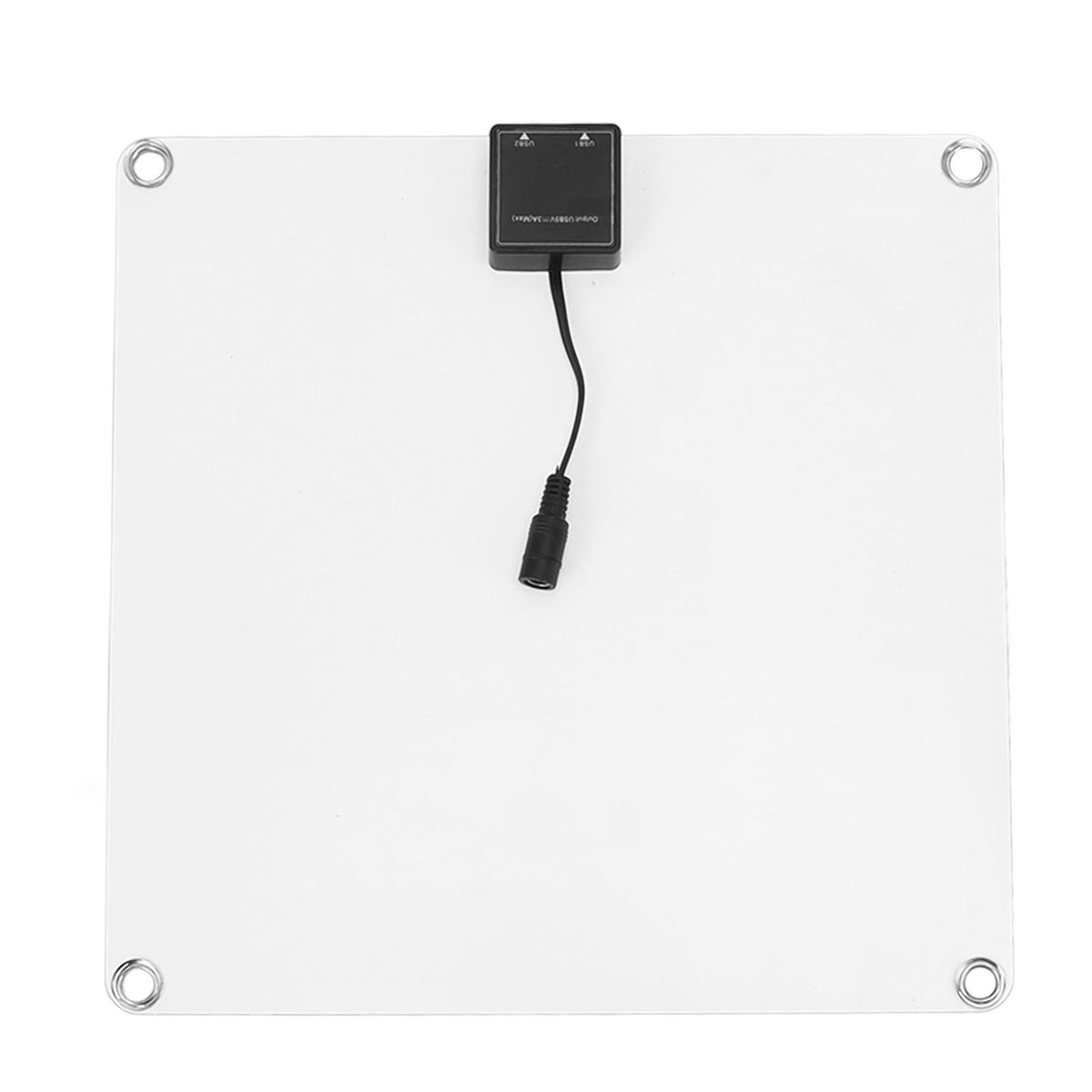 12W 12V Solar Panel Kit Semi Flexible Monocrystalline IP65 Waterproof Portable Solar Charger with 100A Controller for RV