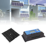 12W 12V Solar Panel Kit Semi Flexible Monocrystalline IP65 Waterproof Portable Solar Charger with 100A Controller for RV - Extra Image
