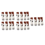 20Pcs Cat Paw Pattern Table Leg Protection Cover Thickened Furniture Chair Leg Feet Floor Protector for 7‑18cm - Close-Up Angle