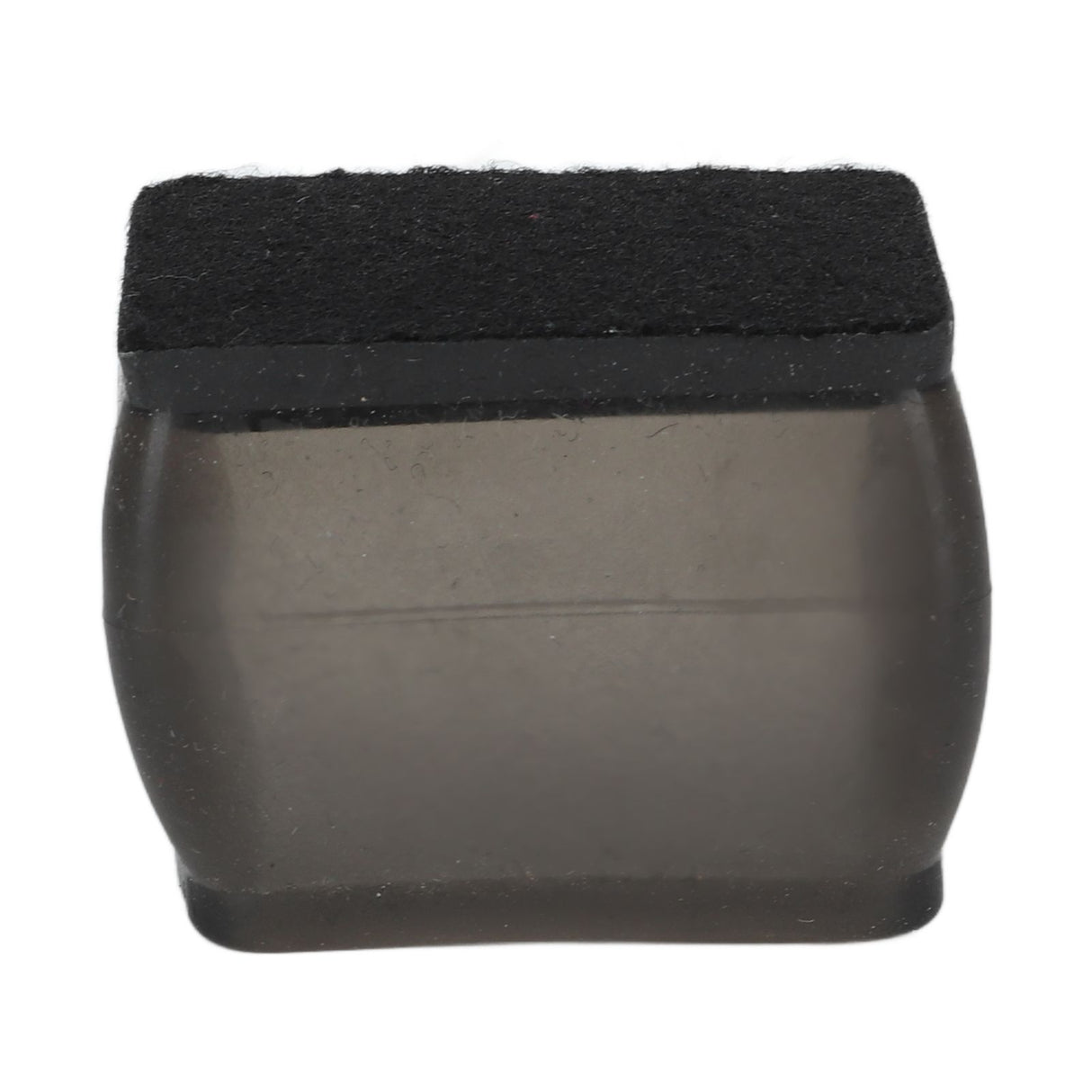 20 Pcs Chair Leg Floor Protector Rectangular Transparent Black Felt Mat Scratch Proof Reduce Noise Table Leg Cover S