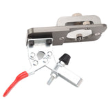 35mm Concealed Hinge Boring Jig Kit Aluminum Alloy Woodworking Hole Drilling Guide Locator with Fixture for Door Cabinet - Front View