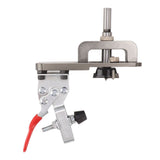 35mm Concealed Hinge Boring Jig Kit Aluminum Alloy Woodworking Hole Drilling Guide Locator with Fixture for Door Cabinet