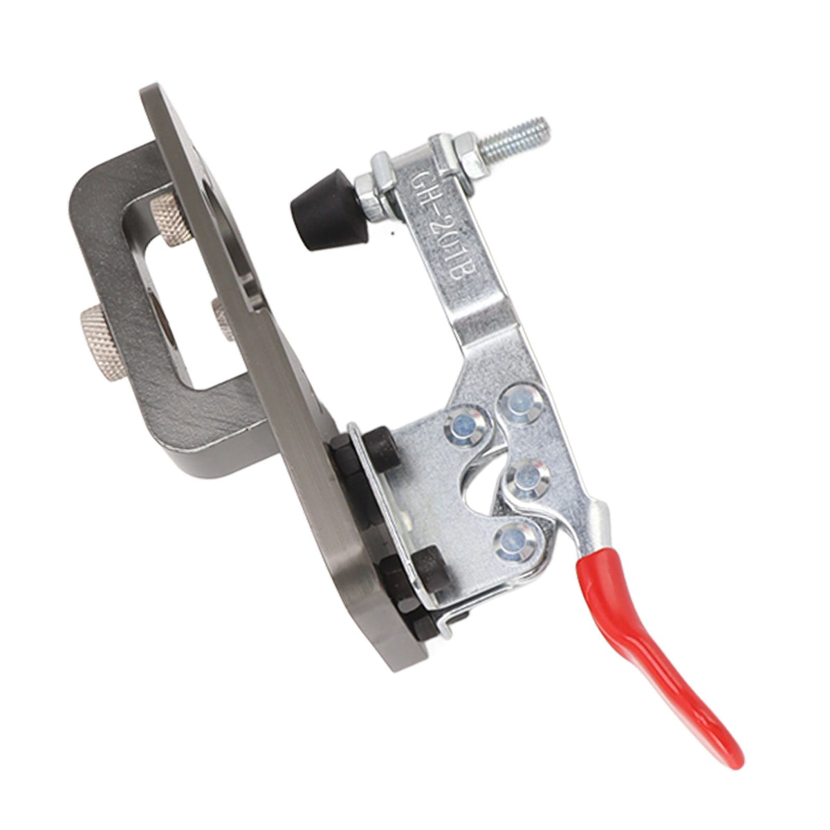 35mm Concealed Hinge Boring Jig Kit Aluminum Alloy Woodworking Hole Drilling Guide Locator with Fixture for Door Cabinet