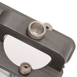 35mm Concealed Hinge Boring Jig Kit Aluminum Alloy Woodworking Hole Drilling Guide Locator with Fixture for Door Cabinet