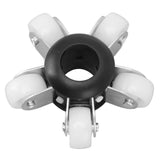 90mm Guide Wheels Protective Cover Durable Guide Wheels for 23mm Pipe Sewer Pipeline Inspection Camera - 45-Degree Angle