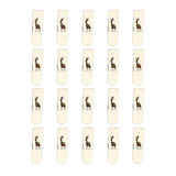 20Pcs Chair Leg Floor Protectors Furniture Socks Knitting Double Thickening Elastic Chair Leg Protectors Fits All Leg Shapes