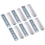 16pcs Push Open Latch Heavy Duty Stainless Steel Push Release Latch for Cabinet Closet Door Drawer