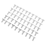 50Pcs Mobile Scaffolding Joint Connecter Point Bar Galvanized Scaffolding Locating Connecting Rod Pins Dowel