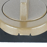 3PCS Sliding Window Locks Aluminum Alloy Safety Lock for Home Bedroom Bathroom Office Brown - Extra Image