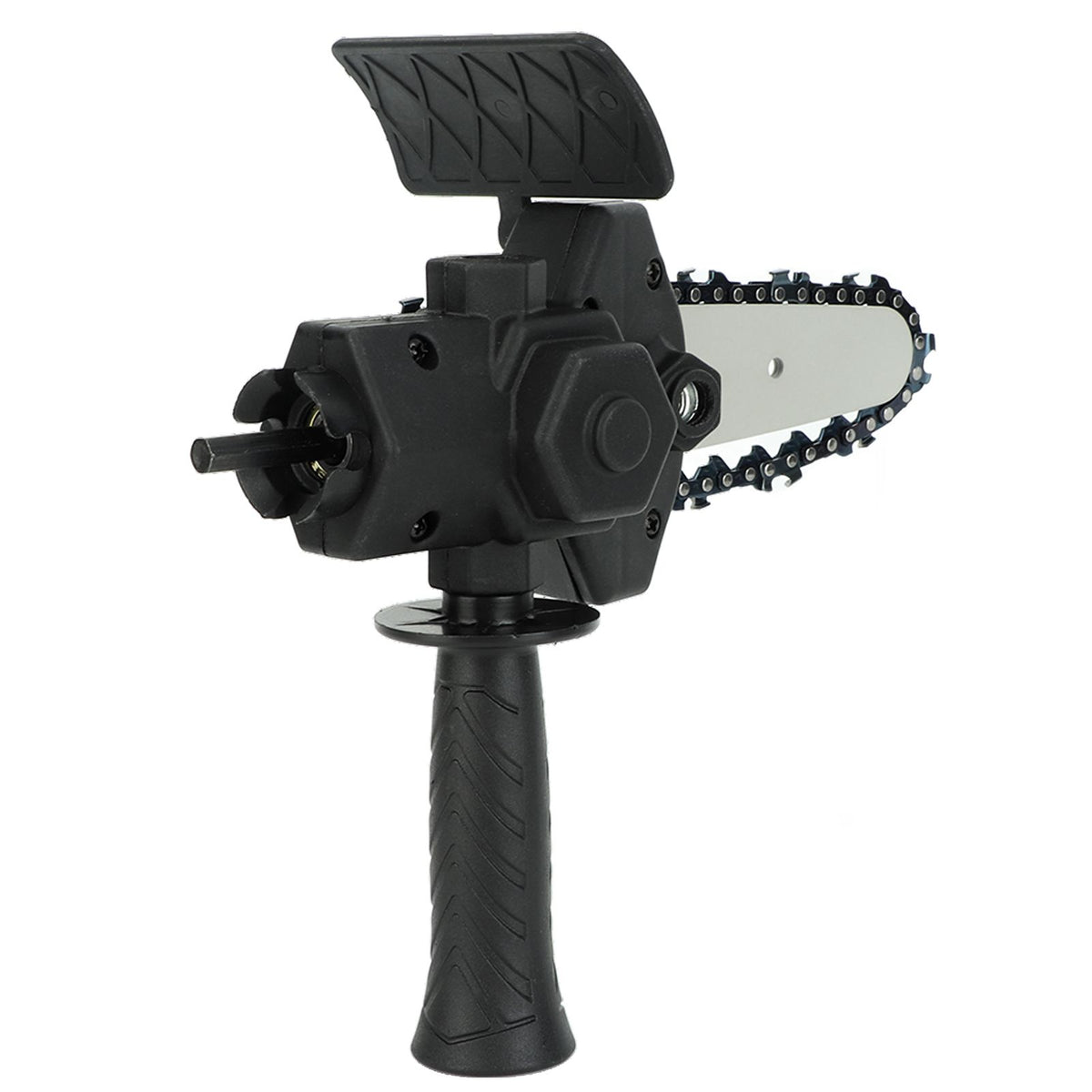 Chainsaw Attachment Electric Drill Modified To Chainsaw Attachment One Handed Electric Chain Saw for Wood Cutting 10.2cm / 4in