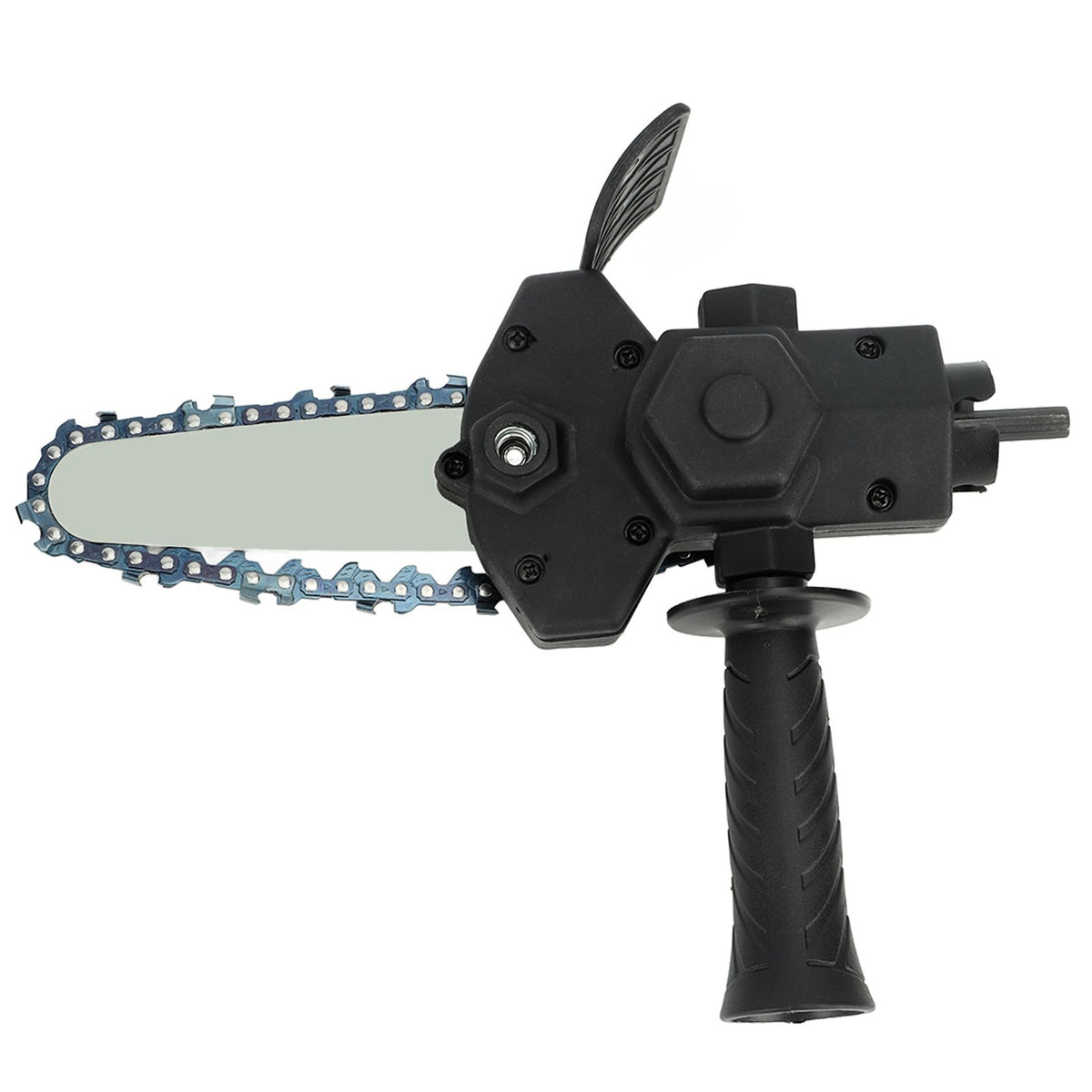 Chainsaw Attachment Electric Drill Modified To Chainsaw Attachment One Handed Electric Chain Saw for Wood Cutting 10.2cm / 4in
