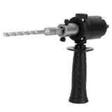 Electric Hammer Conversion Head Electric Rotary Hammer Drill Head Electric Hammer Drill Bit Black - Close-Up Angle