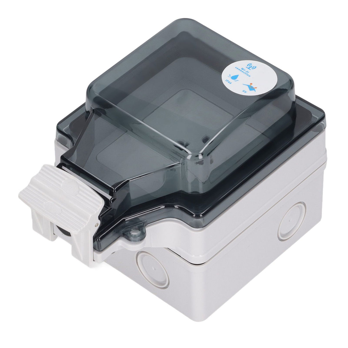 Outdoor Outlet WIFI IP66 Waterproof Socket With Timer for Patio Garden US Plug 110‑250V 16A 1 Port