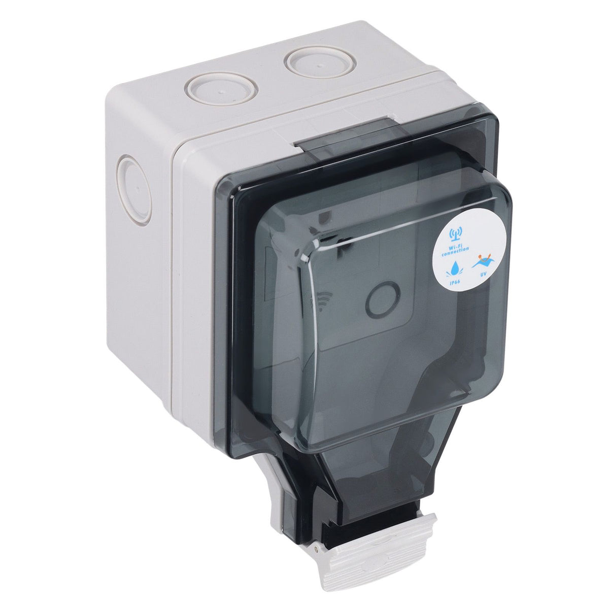 Outdoor Outlet WIFI IP66 Waterproof Socket With Timer for Patio Garden US Plug 110‑250V 16A 1 Port