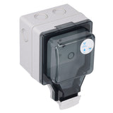 Outdoor Outlet WIFI IP66 Waterproof Socket With Timer for Patio Garden US Plug 110‑250V 16A 1 Port