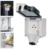 Outdoor Outlet WIFI IP66 Waterproof Socket With Timer for Patio Garden US Plug 110‑250V 16A 1 Port - Extra Image