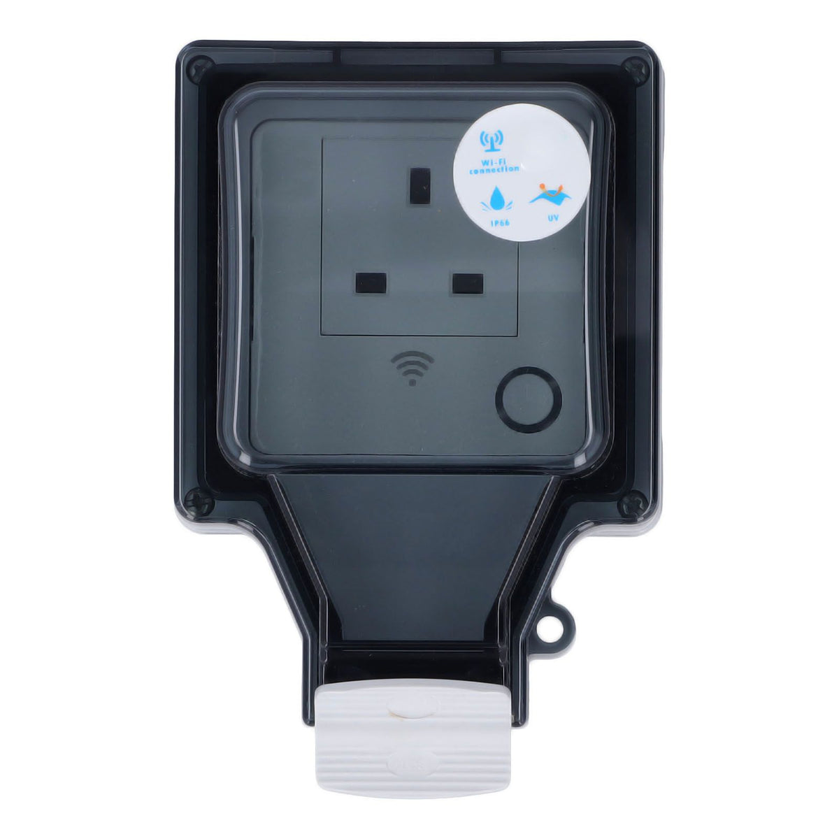 Wifi Smart Socket IP66 Waterproof Support Voice Control Timing 86 Type Outdoor Smart Outlet UK 110‑250V SNW S