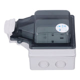 Wifi Smart Socket IP66 Waterproof Support Voice Control Timing 86 Type Outdoor Smart Outlet UK 110‑250V SNW S