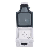 Wifi Smart Socket IP66 Waterproof Support Voice Control Timing 86 Type Outdoor Smart Outlet UK 110‑250V SNW S - Extra Image