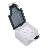 Wifi Smart Socket IP66 Waterproof Support Voice Control Timing 86 Type Outdoor Smart Outlet UK 110‑250V SNW S