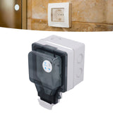 Wifi Smart Socket IP66 Waterproof Support Voice Control Timing 86 Type Outdoor Smart Outlet UK 110‑250V SNW S - Extra Image