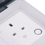 Wifi Smart Socket IP66 Waterproof Support Voice Control Timing 86 Type Outdoor Smart Outlet UK 110‑250V SNW S - Extra Image