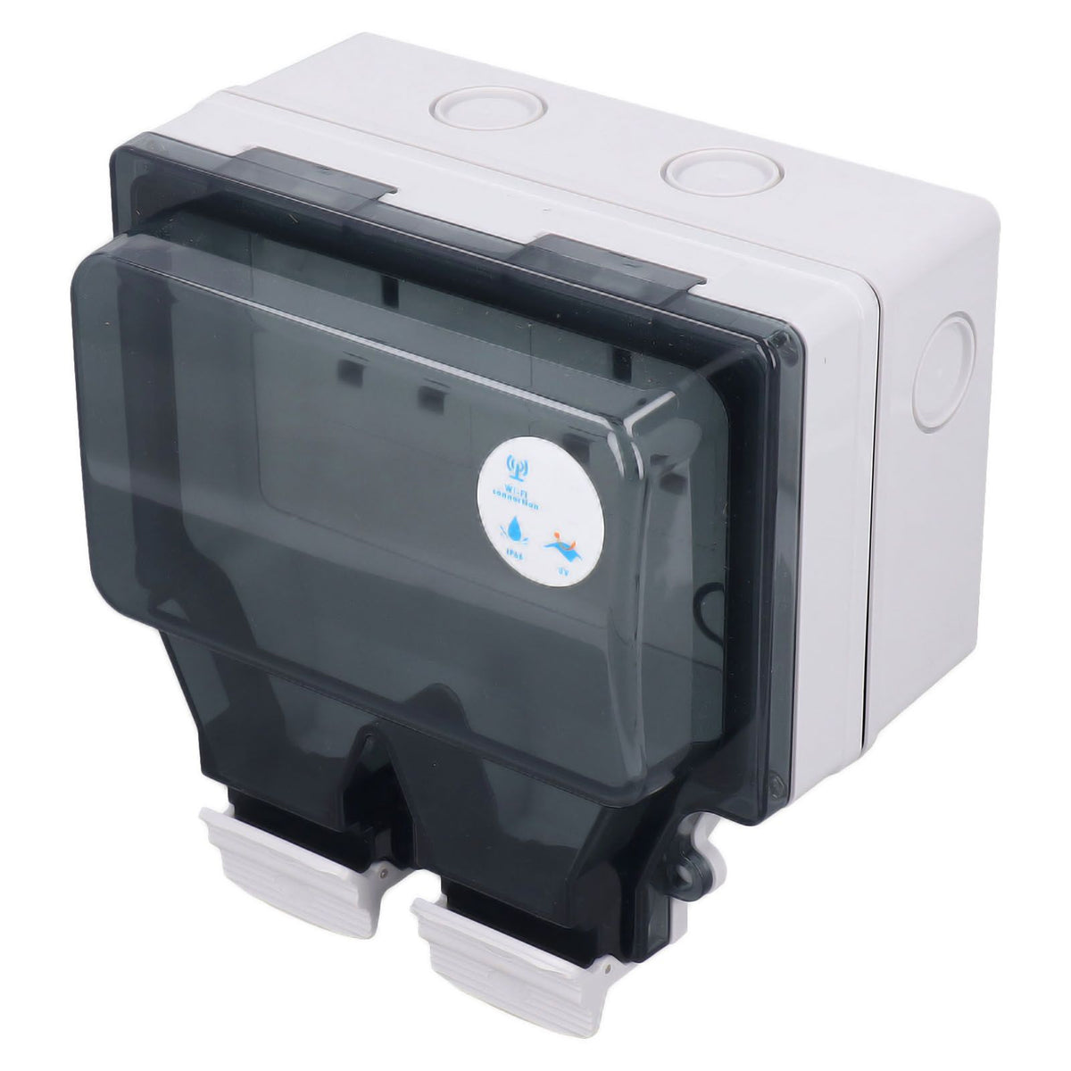 Wifi Smart Socket IP66 Waterproof Support Voice Control Timing 86 Type Outdoor Smart Outlet UK 110‑250V SNW 2S