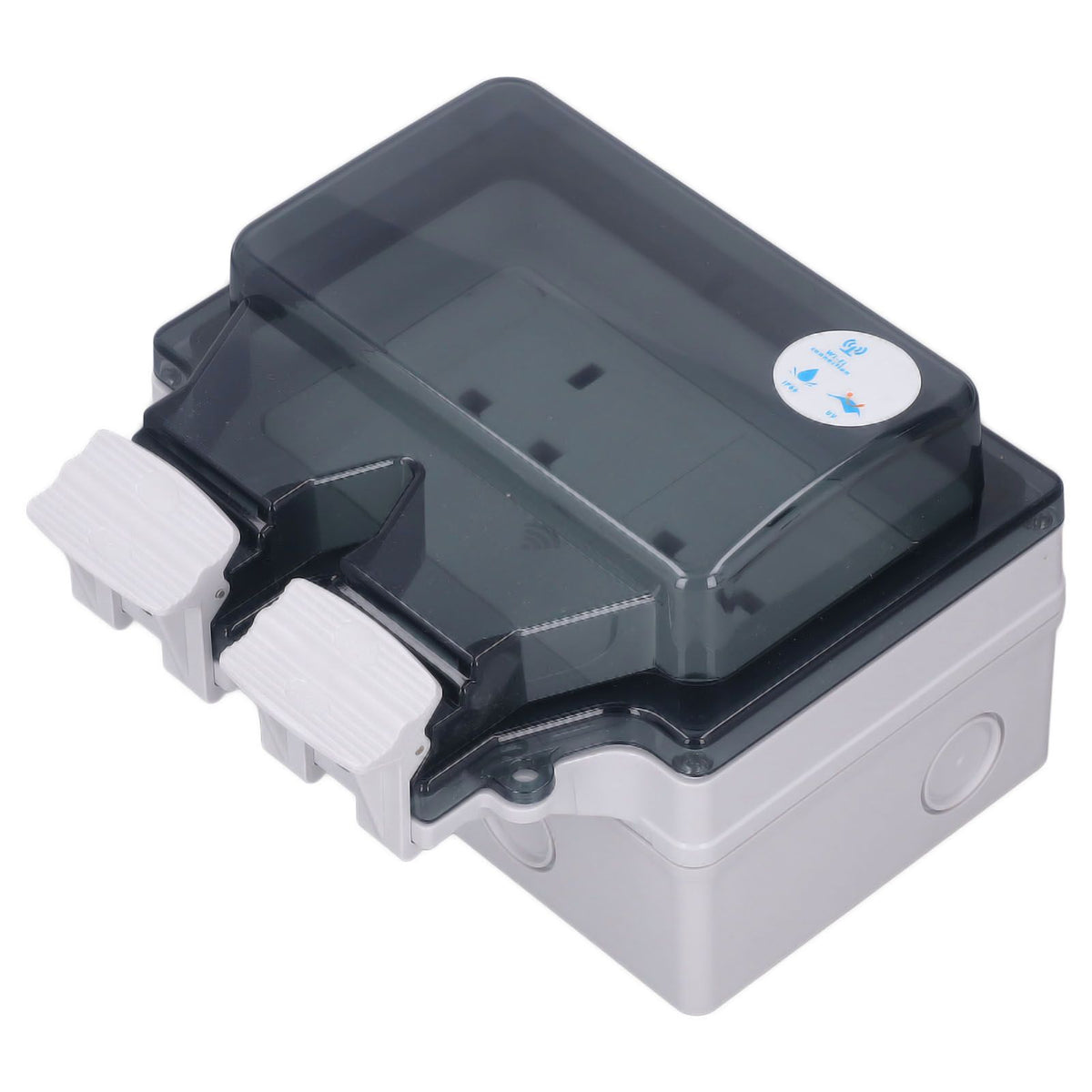 Wifi Smart Socket IP66 Waterproof Support Voice Control Timing 86 Type Outdoor Smart Outlet UK 110‑250V SNW 2S